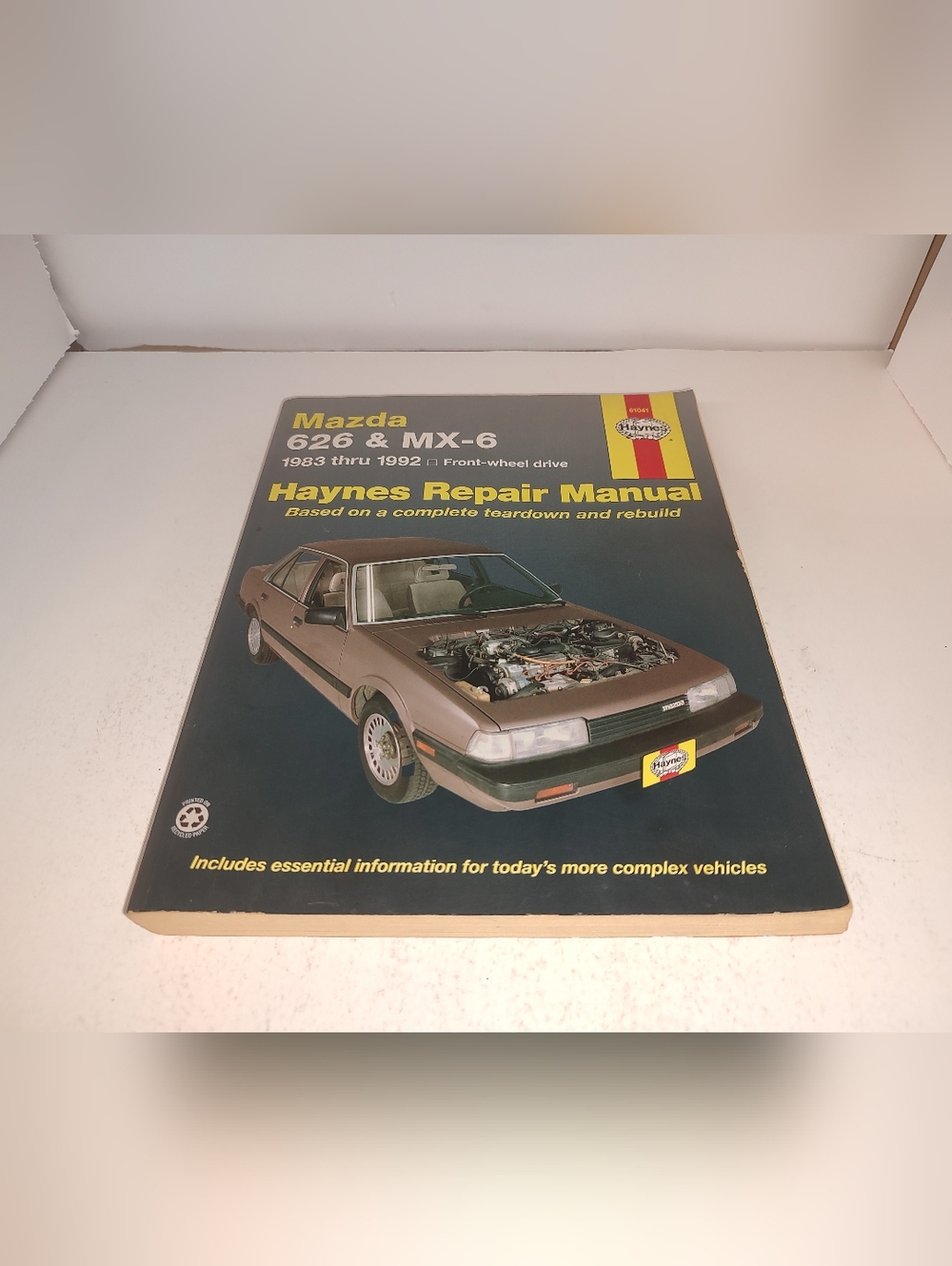 Haynes Premium 61041 Repair Manual For Models Mazda 626 & MX-6 83-92